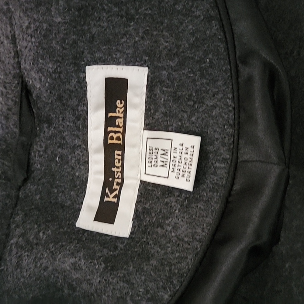 Gray Wool Coat - image 6